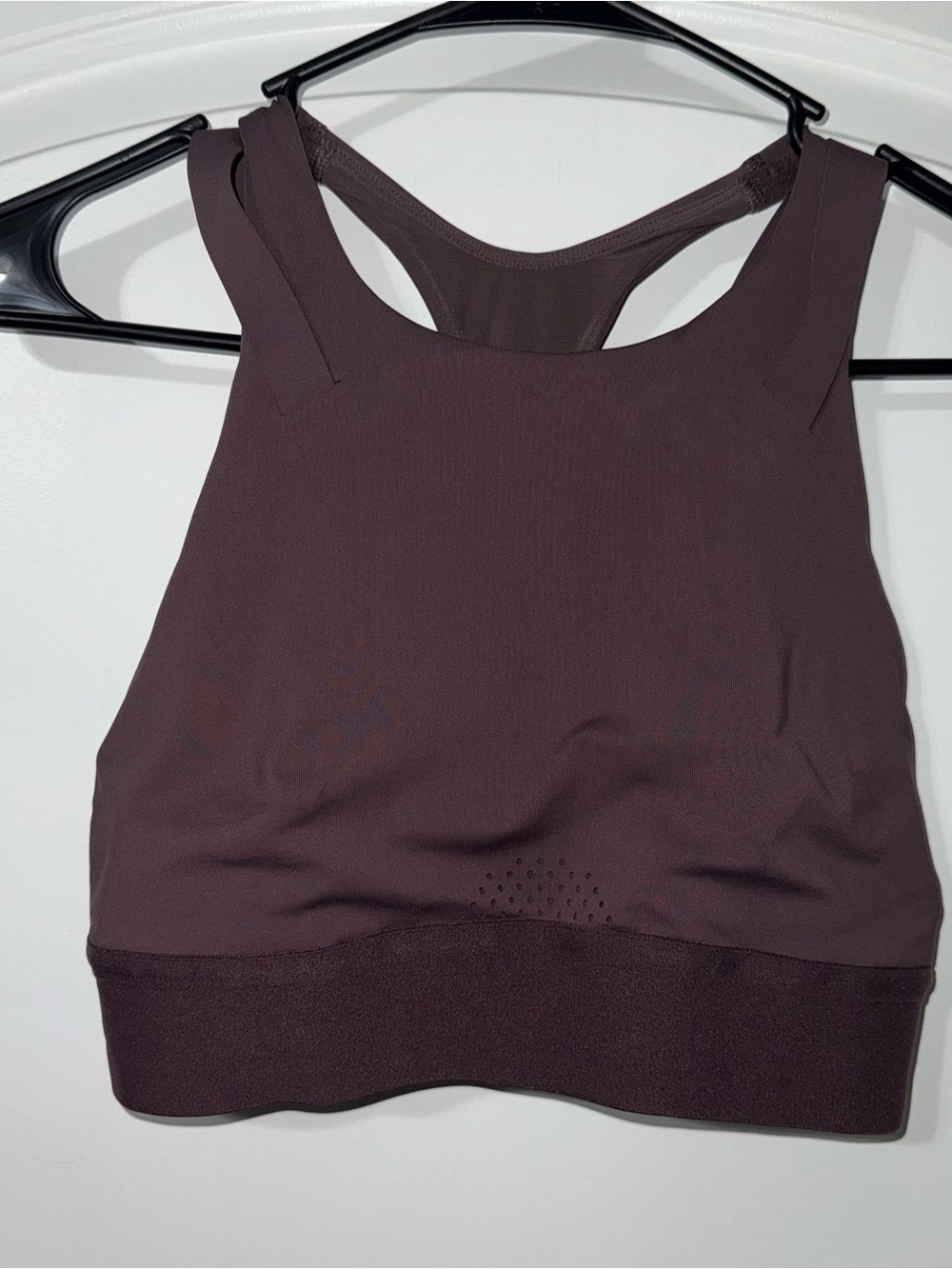 Lululemon To The Beat Bra lululemon X SoulCycle Size 6 Purple Taupe W2BB2S